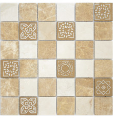 Мозаика Caramelle mosaic Art Stone Art Pietra Mix 1 MAT 30x30 см