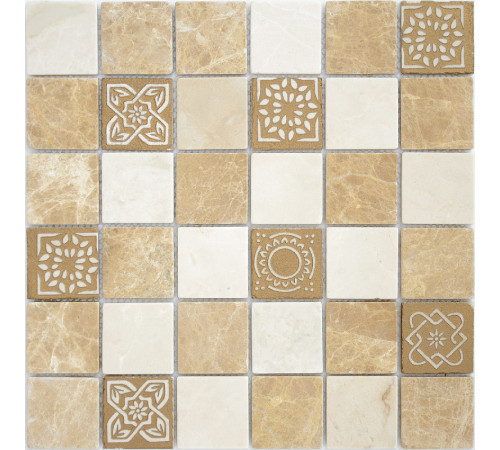 Мозаика Caramelle mosaic Art Stone Art Pietra Mix 1 MAT 30x30 см