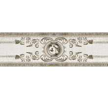 Керамический бордюр Beryoza Ceramica (Береза керамика) Астерия светло-бежевый 9,5х30 см