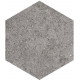 Керамогранит Vives Ceramica Aston Hexagono Benson Basalto 23x26,6 см