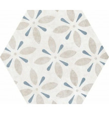 Керамогранит Pamesa Ceramica At. Alpha Hex Mix-Azul 015.122.0472.09861 25,8х29 см