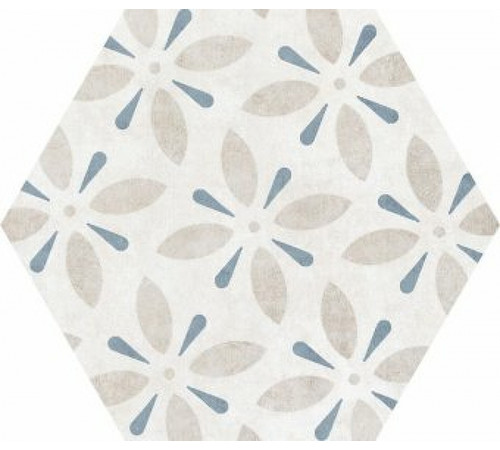 Керамогранит Pamesa Ceramica At. Alpha Hex Mix-Azul 015.122.0472.09861 25,8х29 см