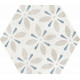 Керамогранит Pamesa Ceramica At. Alpha Hex Mix-Azul 015.122.0472.09861 25,8х29 см