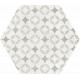 Керамогранит Pamesa Ceramica At. Alpha Hex Mix-Perla 015.122.0689.09861 25,8х29 см