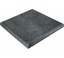 Ступень угловая Pamesa Ceramica At. Burma Plomo Ang/Ext mat 070.326.0115.02848 33x33 см