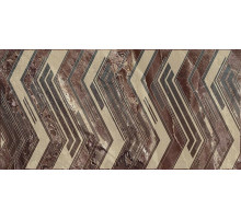 Керамический декор Azori Atlas Dark 588872001 31,5х63 см