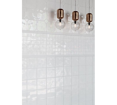 Керамическая плитка Kerama Marazzi Авеллино белый 17006 настенная 15х15 см