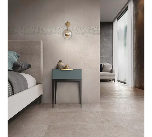 Керамическая вставка Kerama Marazzi Авенида серый светлый матовый обрезной AZB00711232R 14,5х14,5 см