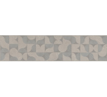 Керамический бордюр Kerama Marazzi Авенида серый светлый матовый обрезной AZ\B005\11232R 14,5х60 см