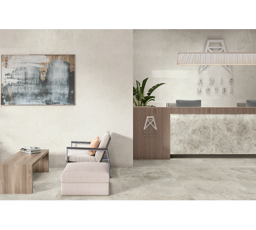 Керамогранит Porcelanite Dos Baltimore 1816 Grey Rect 100х100 см