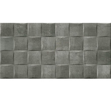 Керамическая плитка Keraben Barrington Art Graphite KUYTP01G настенная 25х50 см