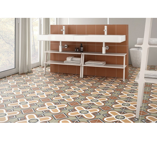 Керамогранит Equipe Bauhome Blau 27676 20x20 см