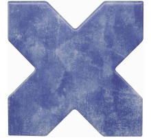 Керамогранит Cevica Beсolors Cross Electric Blue CV67374 13,25х13,25 см