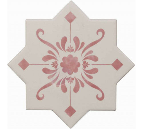 Керамогранит Cevica Beсolors Star Dec. Stencil Coral CV67389 13,25х13,25 см