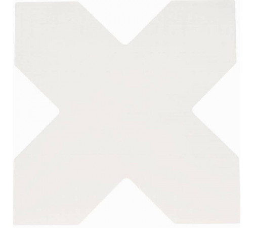 Керамогранит Cevica Beсolors Cross White CV67368 13,25х13,25 см