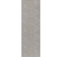 Керамический декор Kerama Marazzi Безана серый обрезной OP\B201\12137R 25х75 см