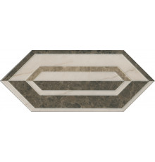 Керамический декор Kerama Marazzi Бикуш глянцевый HGD\A473\35003 14х34 см