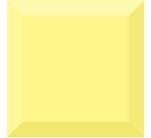 Керамическая плитка Absolut Keramika Biselado Brillo Amarillo настенная 10х10 см