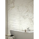 Керамическая плитка Marazzi Ragno Bistrot Calacatta Michelangelo Struttura Dune 3D rett. R4UM настенная 40х120 см