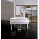 Керамогранит Porcelanicos HDC Blanco/Negro Bas Blanco 59 Brillo Rect 59х59 см