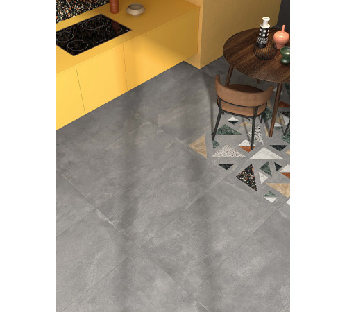 Керамогранит ABK Blend Concrete Grey Combo Ret PF60006692 60x120 см