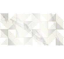 Керамический декор Laparet Blondi белый OS\A195\34050 25х50 см