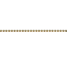 Керамический бордюр Kerama Marazzi Борромео карандаш Бисер золото POD015 0,6х20 см