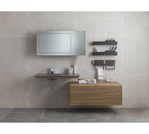 Керамическая плитка Porcelanosa Bottega Caliza P35800441 настенная 45х120 см