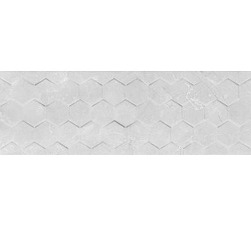 Керамическая плитка Ceramika Konskie White Hexagon Rett настенная 25х75 см