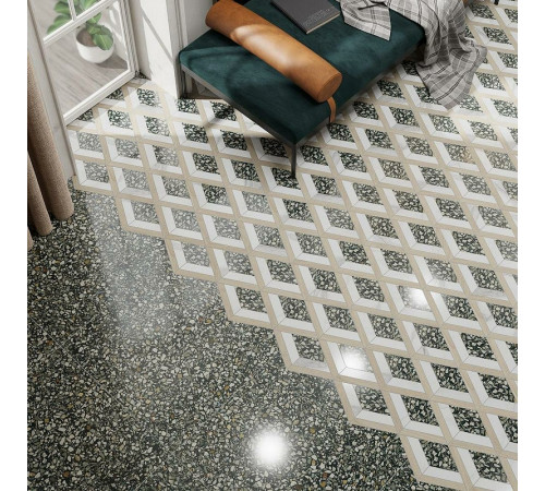 Керамогранит Kerama Marazzi Бричиола черный лаппатированный обрезной SG653622R 60х60 см