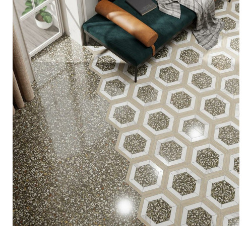 Керамогранит Kerama Marazzi Бричиола коричневый лаппатированный обрезной SG653422R 60х60 см