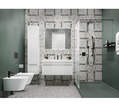 Керамогранит Kerama Marazzi Бричиола белый лаппатированный обрезной SG653122R 60х60 см