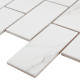 Керамическая мозаика StarMosaic Brick Carrara Matt PMB82223 29,1x29,5 см