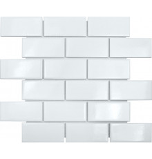 Керамическая мозаика StarMosaic Brick White Glossy A32000/A1001G 29,1x29,5 см