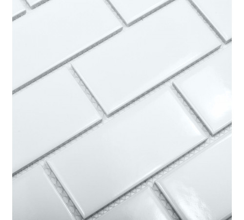 Керамическая мозаика StarMosaic Brick White Glossy A32000/A1001G 29,1x29,5 см