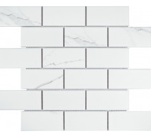 Керамическая мозаика StarMosaic Brick Carrara Matt PMB82223 29,1x29,5 см