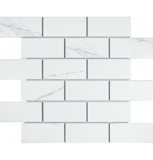 Керамическая мозаика StarMosaic Brick Carrara Matt PMB82223 29,1x29,5 см