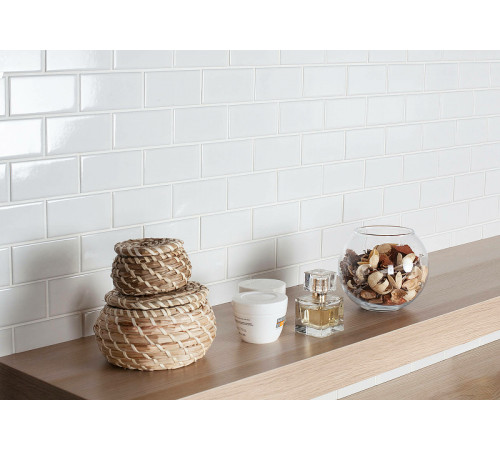 Керамическая мозаика StarMosaic Brick White Glossy A32000/A1001G 29,1x29,5 см