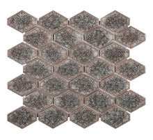 Мозаика Imagine Lab Brilliante Rombo Griggio 22,9x25 см