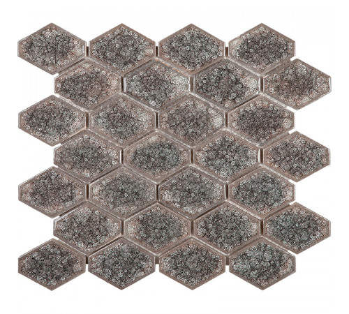 Мозаика Imagine Lab Brilliante Rombo Griggio 22,9x25 см Мозаика Imagine Lab Brilliante Rombo Griggio 22,9x25 см