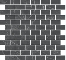 Керамический декор Kerama Marazzi Буонарроти серый темный мозаичный MM13106 30х32 см