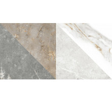 Керамическая плитка GlobalTile Capella GT Белая GT98VG настенная 25х50 см