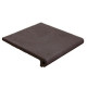 Ступень фронтальная Gres de Aragon Capri Peldaño Redondo 33 Chocolate 905145 32,5x33 см