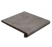Ступень фронтальная Gres de Aragon Capri Peldaño Redondo 33 Carbón 905087 32,5x33 см