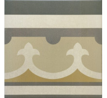 Керамический декор Equipe Caprice Burgundy Border 20х20 см