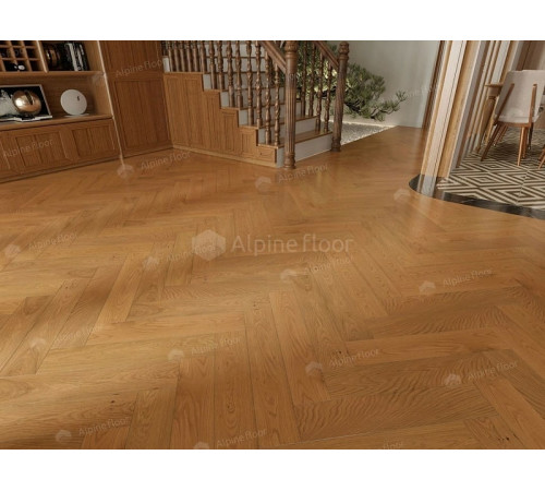 Инженерная доска Alpine Floor Castle EW202-07 Дуб Кальвадос 600х120х12 мм