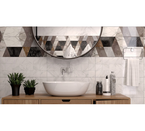 Керамическая плитка Gracia Ceramica Vinde multi 02 настенная 25x60 см