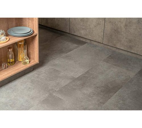 Виниловый ламинат Vinilam Ceramo Stone 5mm 71610 Цемент Cтальной 940х470х5 мм