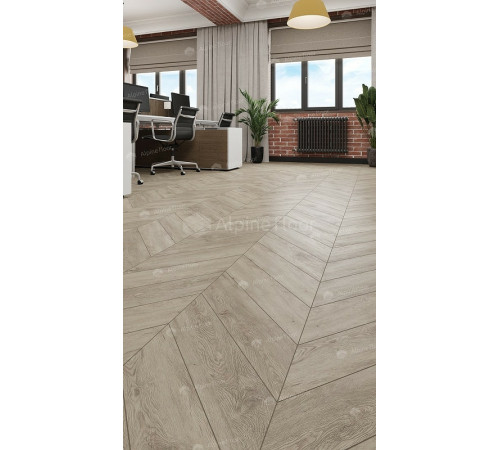 Виниловый ламинат Alpine Floor Chevron Alpine LVT ECO 20-11 Дуб Карите 555х127х2,5 мм