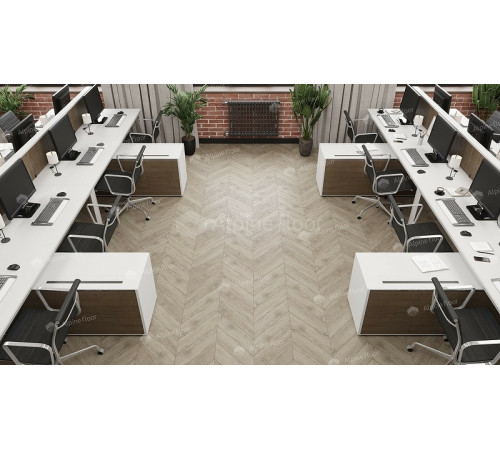 Виниловый ламинат Alpine Floor Chevron Alpine LVT ECO 20-11 Дуб Карите 555х127х2,5 мм